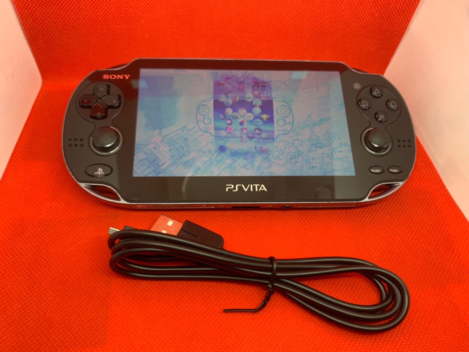 PSVita1100 有機EL|3G|Wi-Fi モデル おまけ○不具合なし