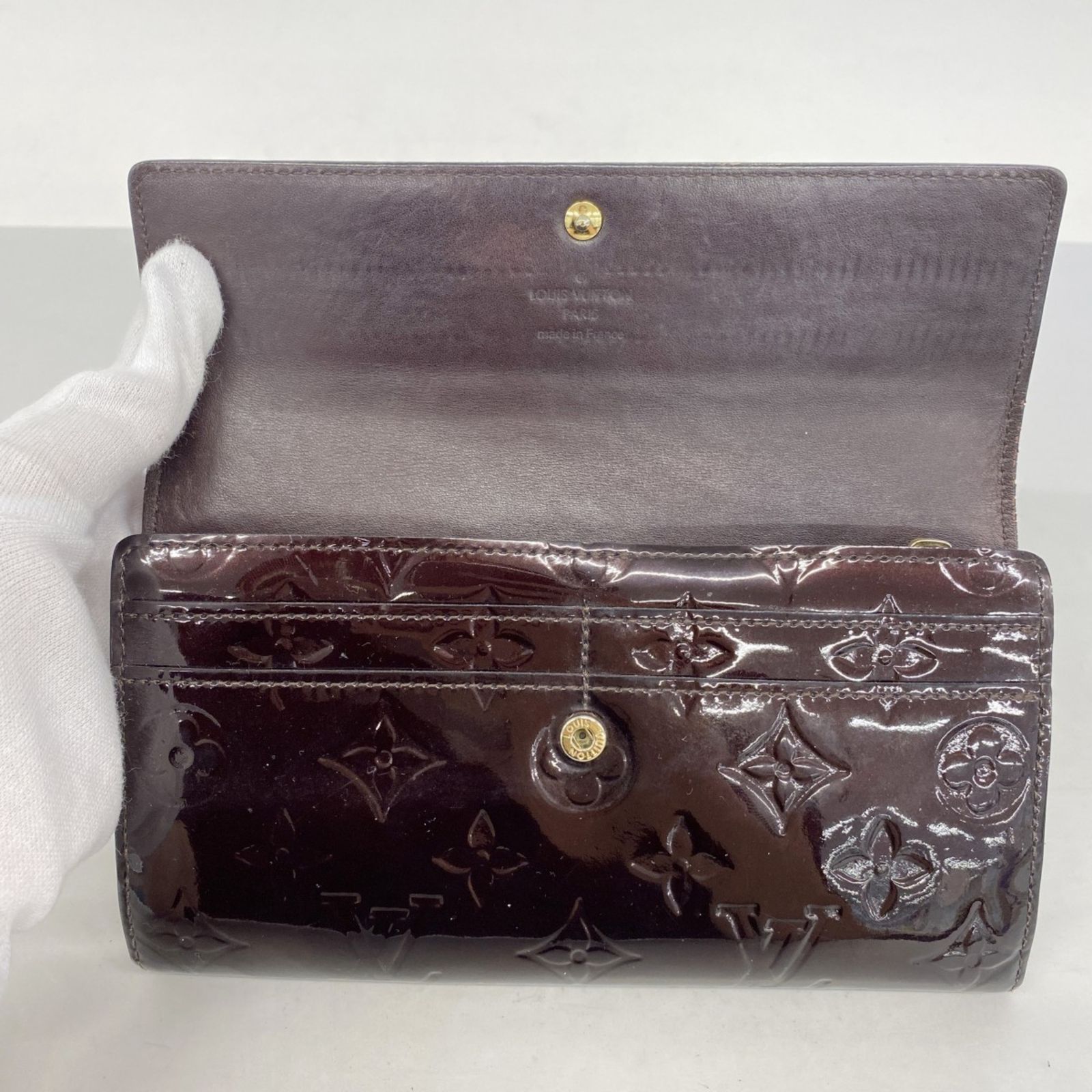 ルイ・ヴィトン(Louis Vuitton) ルイ・ヴィトン 長財布 ヴェルニ