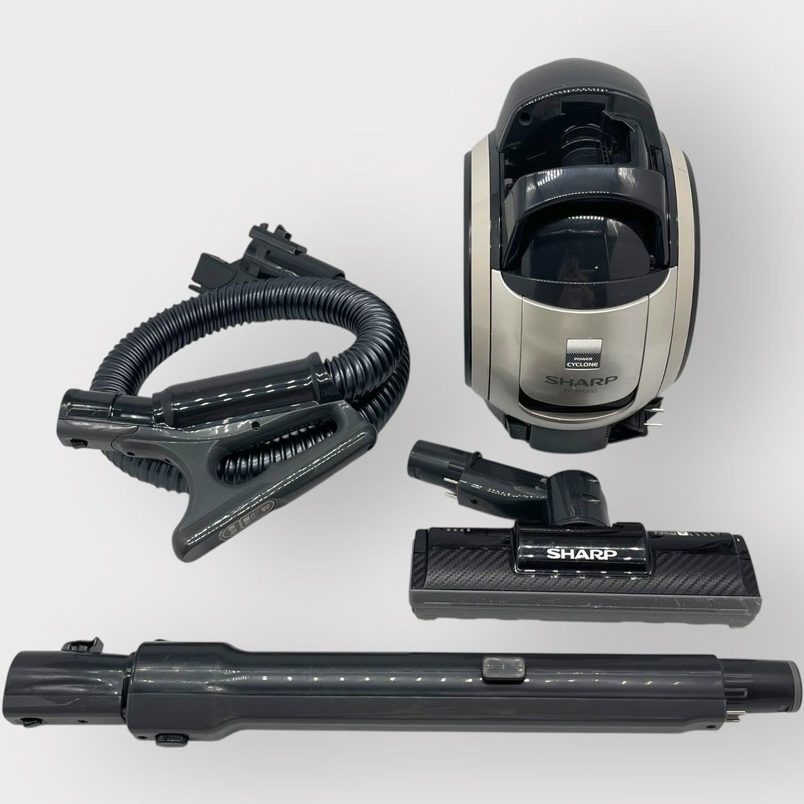 シャープ EC-MS330N 遠心分離サイクロン掃除機 ベスト コード式 SHARP