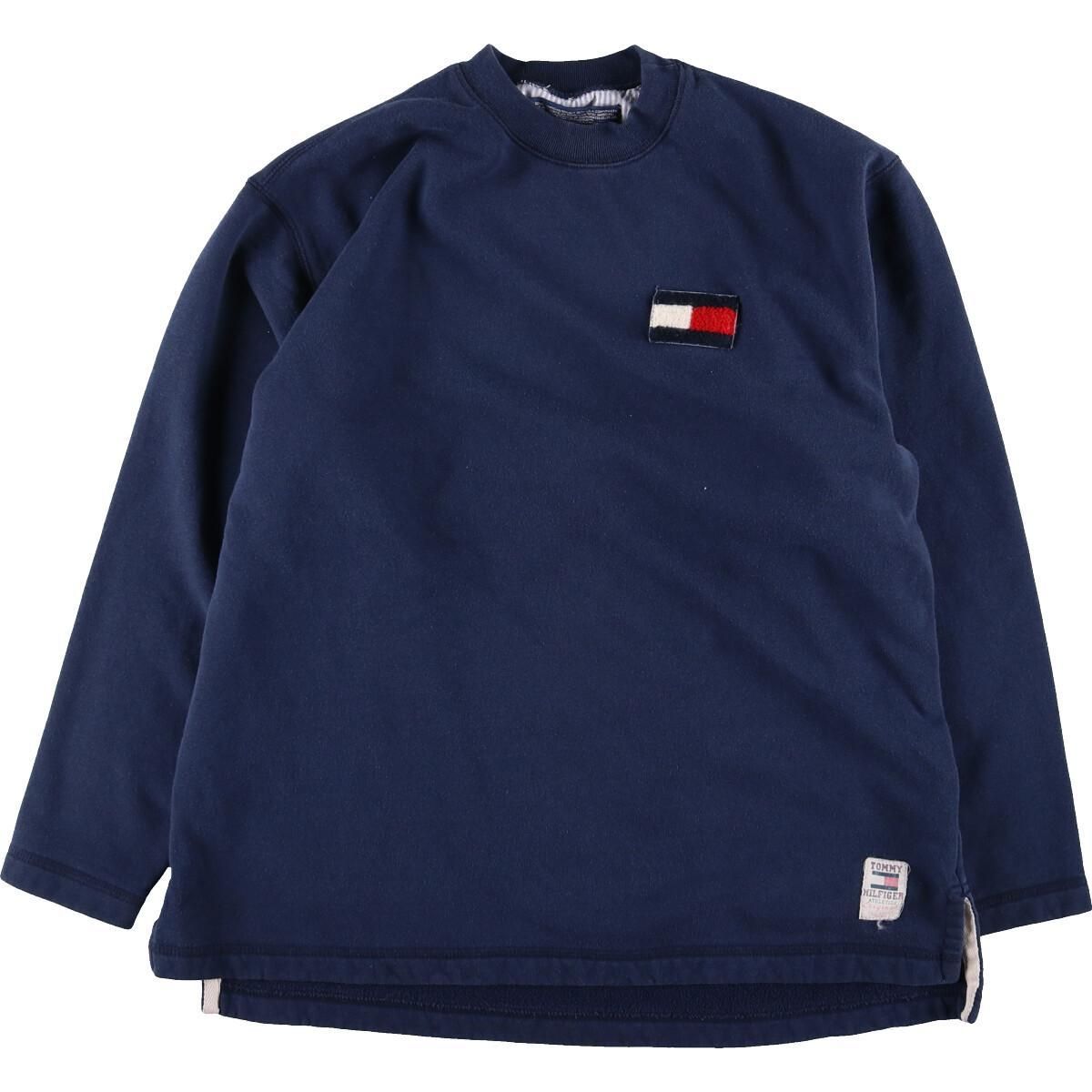古着 90年代 トミーヒルフィガー TOMMY HILFIGER ロゴスウェット 