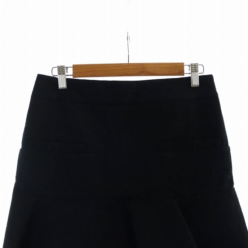 セリーヌ CELINE フィービー期 ミドルスカート フレア ロゴ 総柄 花柄  