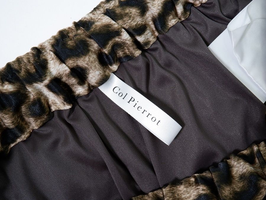 Col Pierrotコルピエロ MUSE de Deuxieme Classe別注レオパード  