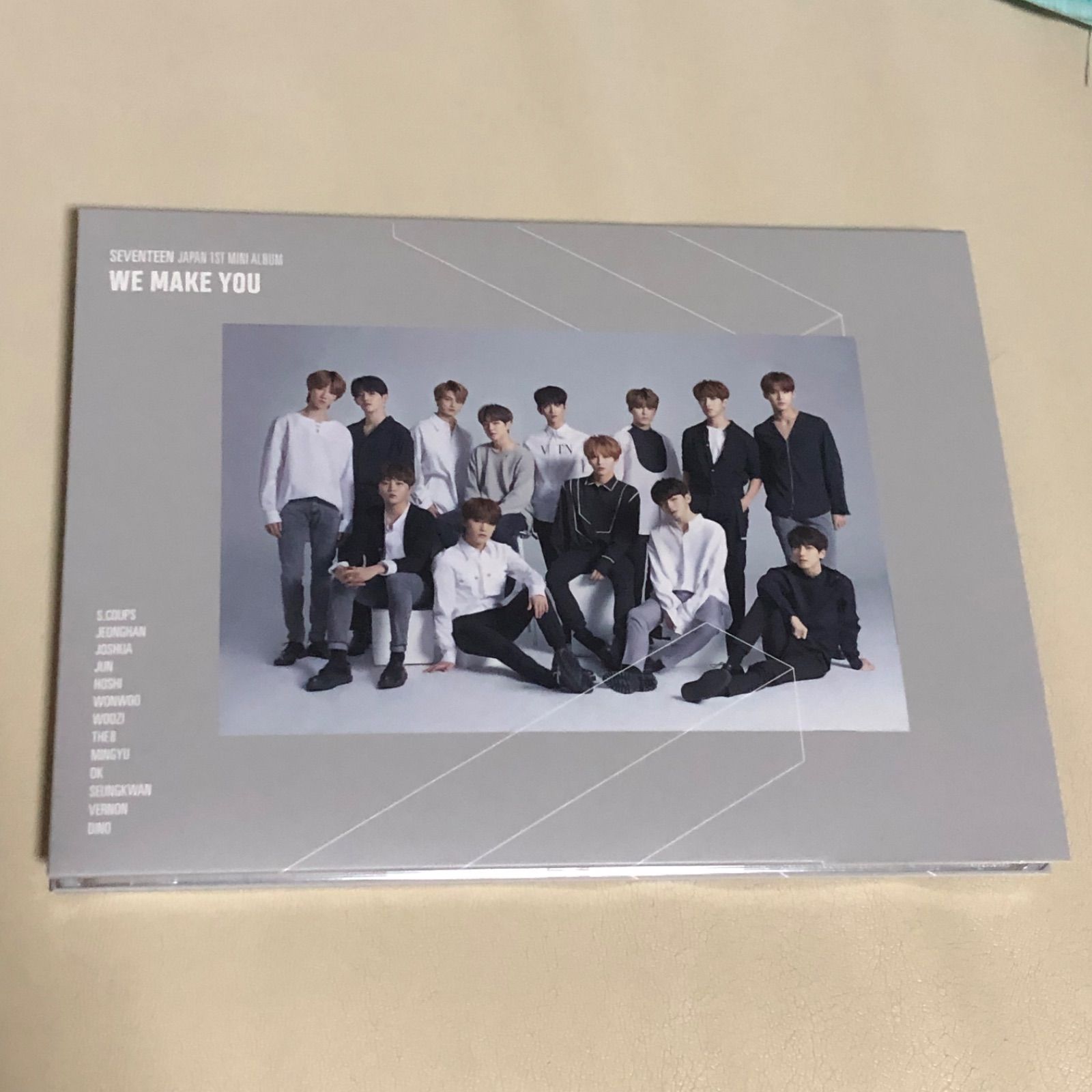ウォヌ wmy Carat盤 トレカ HMV we make you SEVENTEEN ウォヌ we make you CARAT盤 通常盤 トレカ SEVENTEEN