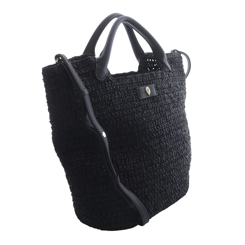 ヘレンカミンスキー 2Wayショルダー付きカゴバッグ ピンクオレンジ