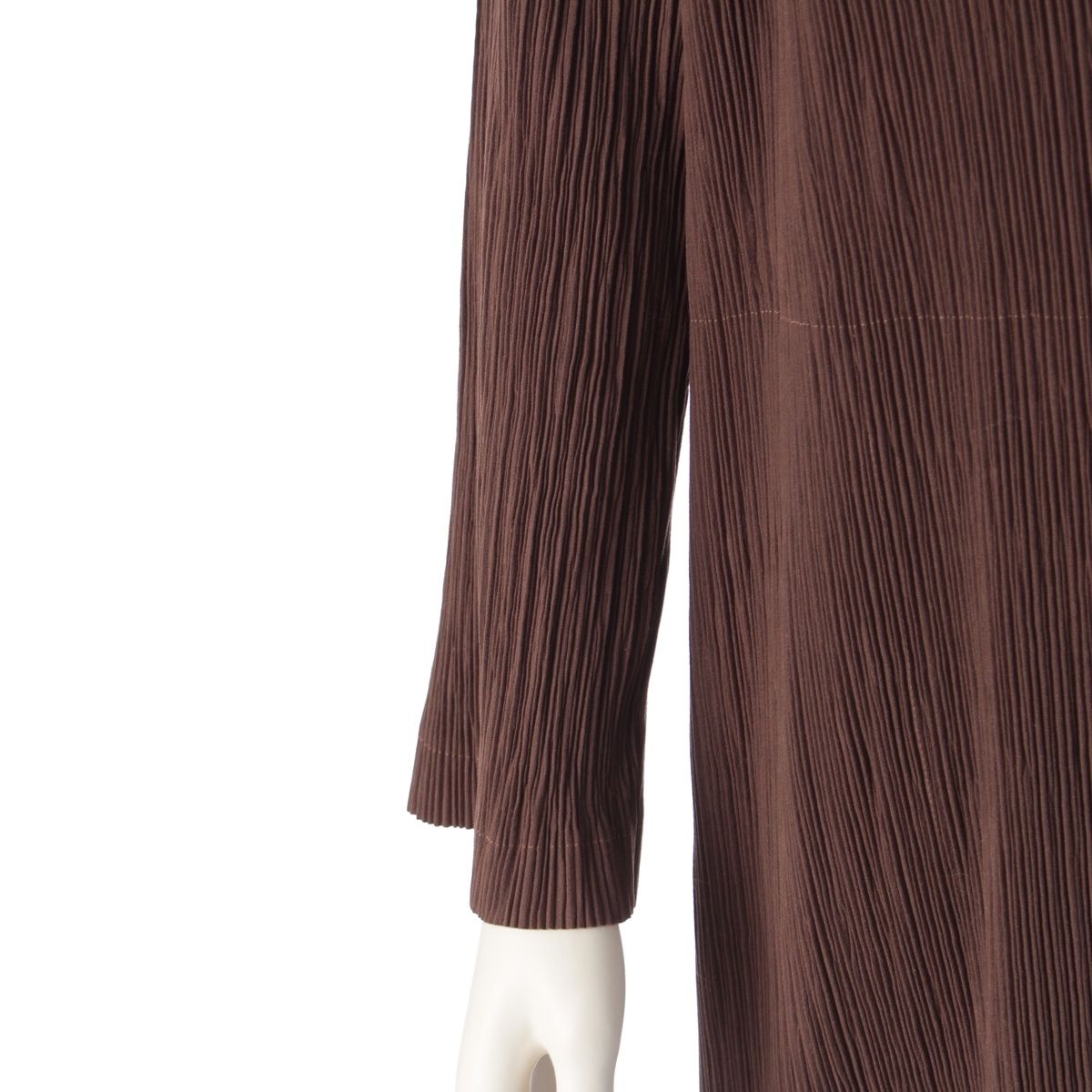 ISSEY MIYAKE その他コート IM14FA904 イッセイミヤケ プリーツ ロング コート カーディガン IM14FA904