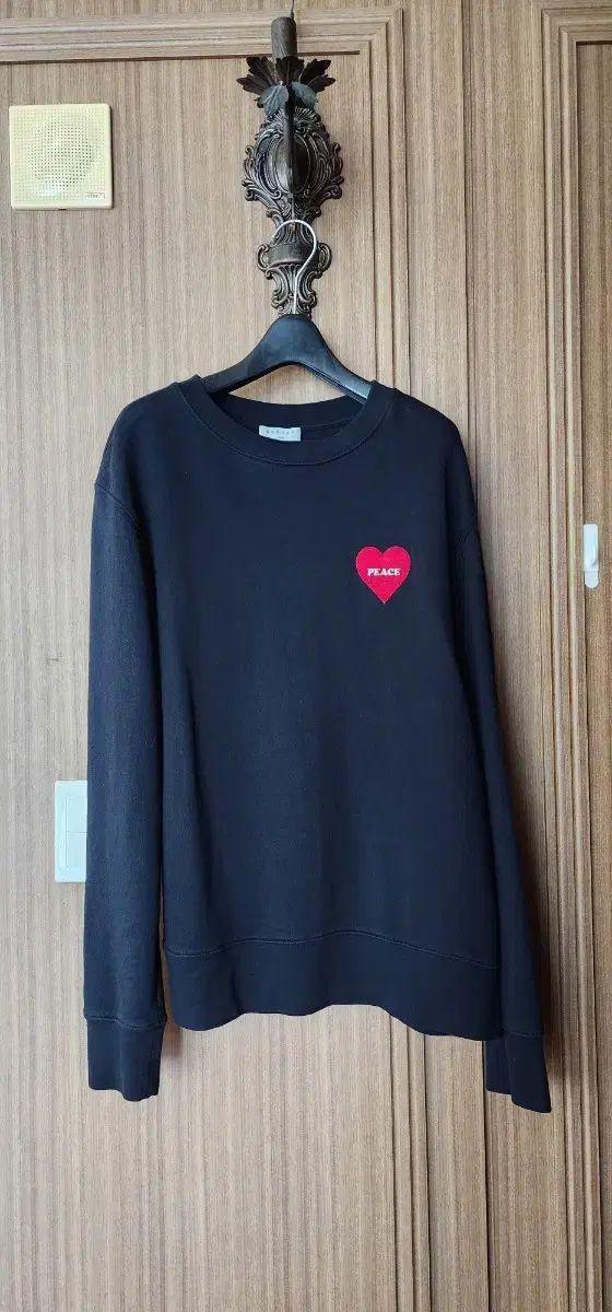 SANDRO サンドロ Sandro ハート PEACE スウェットシャツ