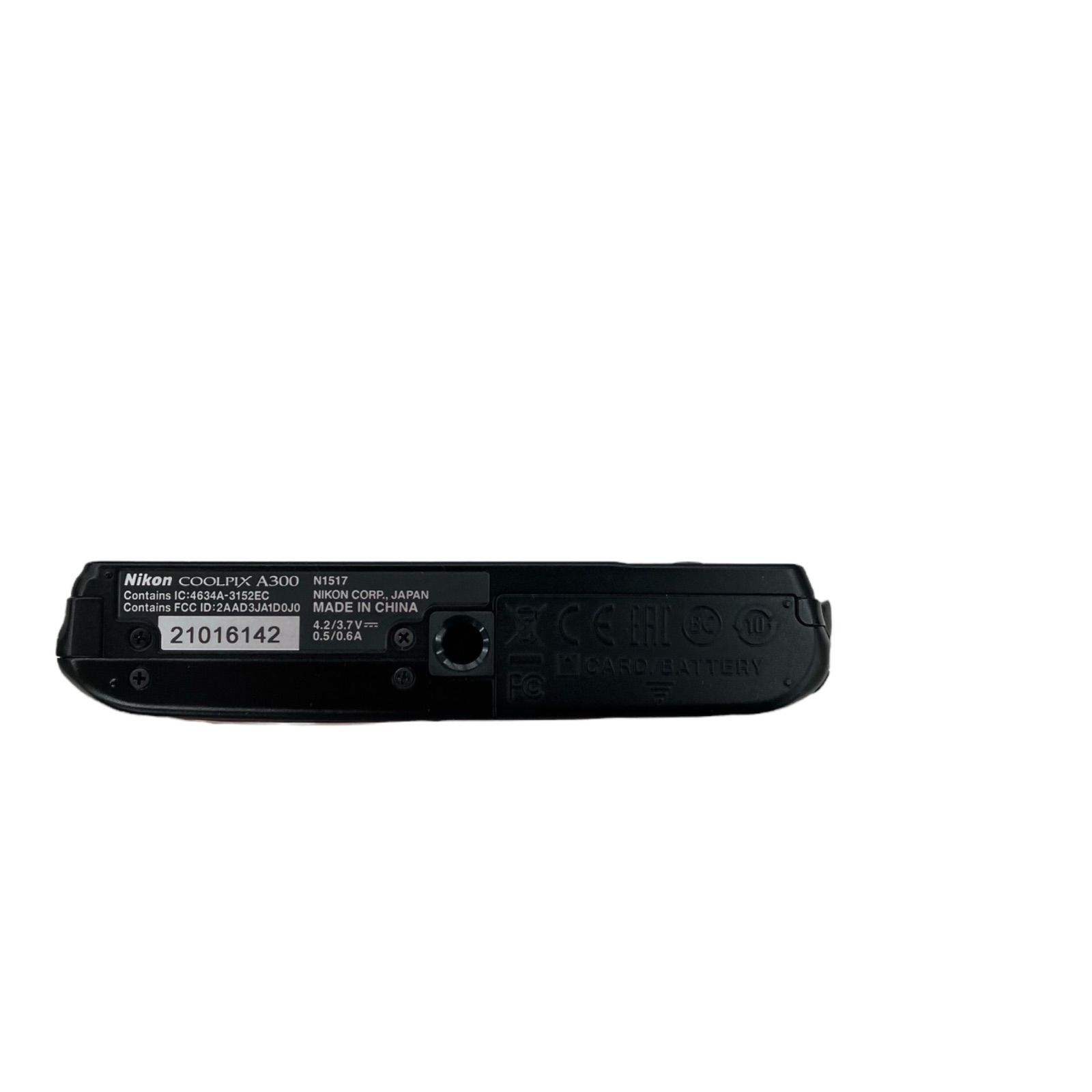 186000 現状品 Nikon ニコン COOLPIX A300 N1517 ブラック - メルカリ