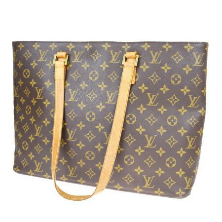 送料無料 【中古】 ルイヴィトン LOUIS VUITTON ルコ トートバッグ ショルダー モノグラム レザー M51155 32EY901