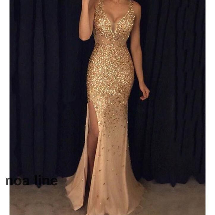 レディースドレス/スパンコールドレス　ブライズメイド服/二次会パーティーカラードレス花嫁 結婚式 披露宴フォマールドレス司会演出写真撮影