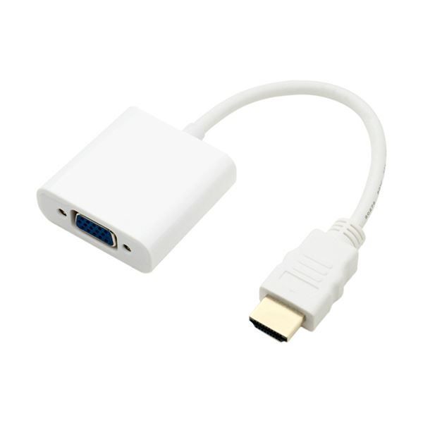 まとめ ナカバヤシ ミヨシフルHD対応 HDMI-D-sub変換アダプタ ホワイト HDA-DS01 WH 1個 ×3セット