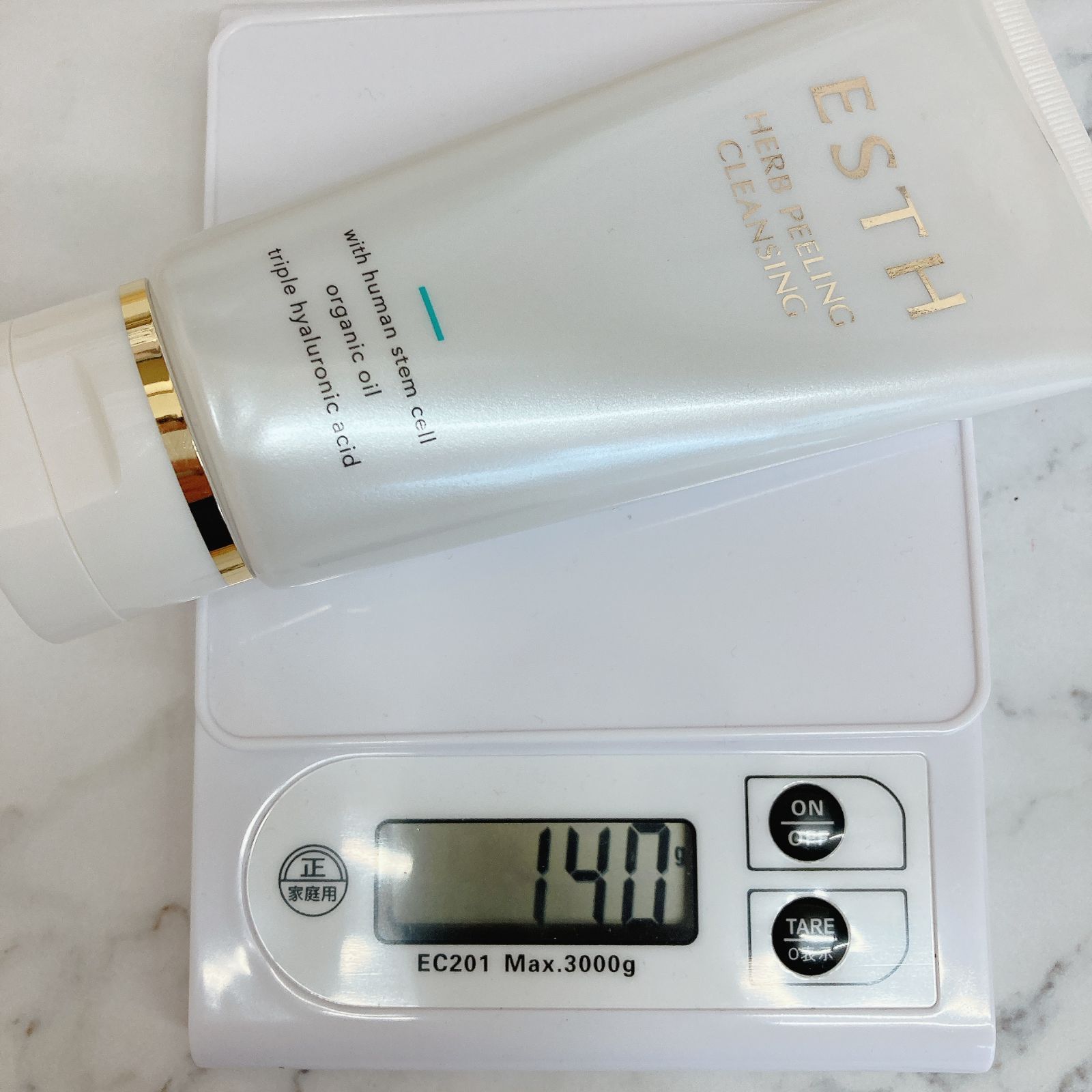 極美品］ESTH エス ハーブ ピーリング クレンジング HERB