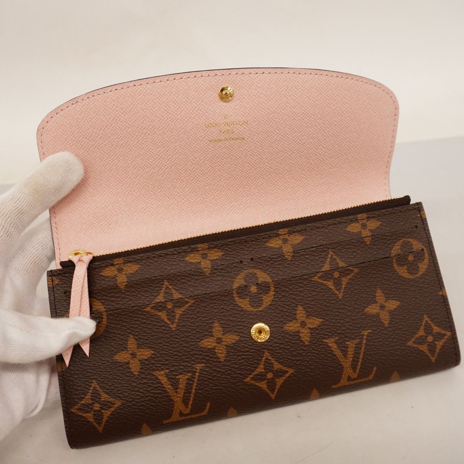 ルイヴィトン　ポルトフォイユ・エミリー　レアカラー　正規店購入　長財布 ルイヴィトン ポルトフォイユ・エミリー レアカラー 正規店購入 長財布