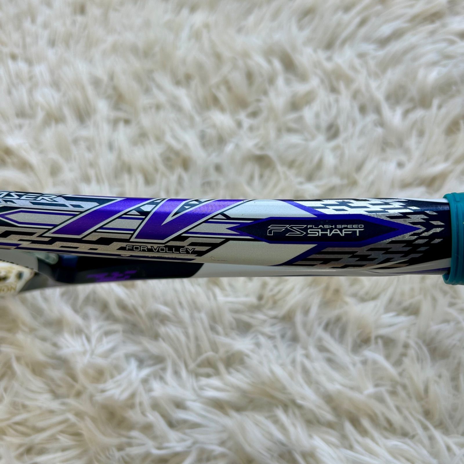 F-LASER 7V エフレーザー7V パープルLIMITED edition YONEX ガット張無料 エフレーザー7Vリミテッド FLR7VLD シャイン