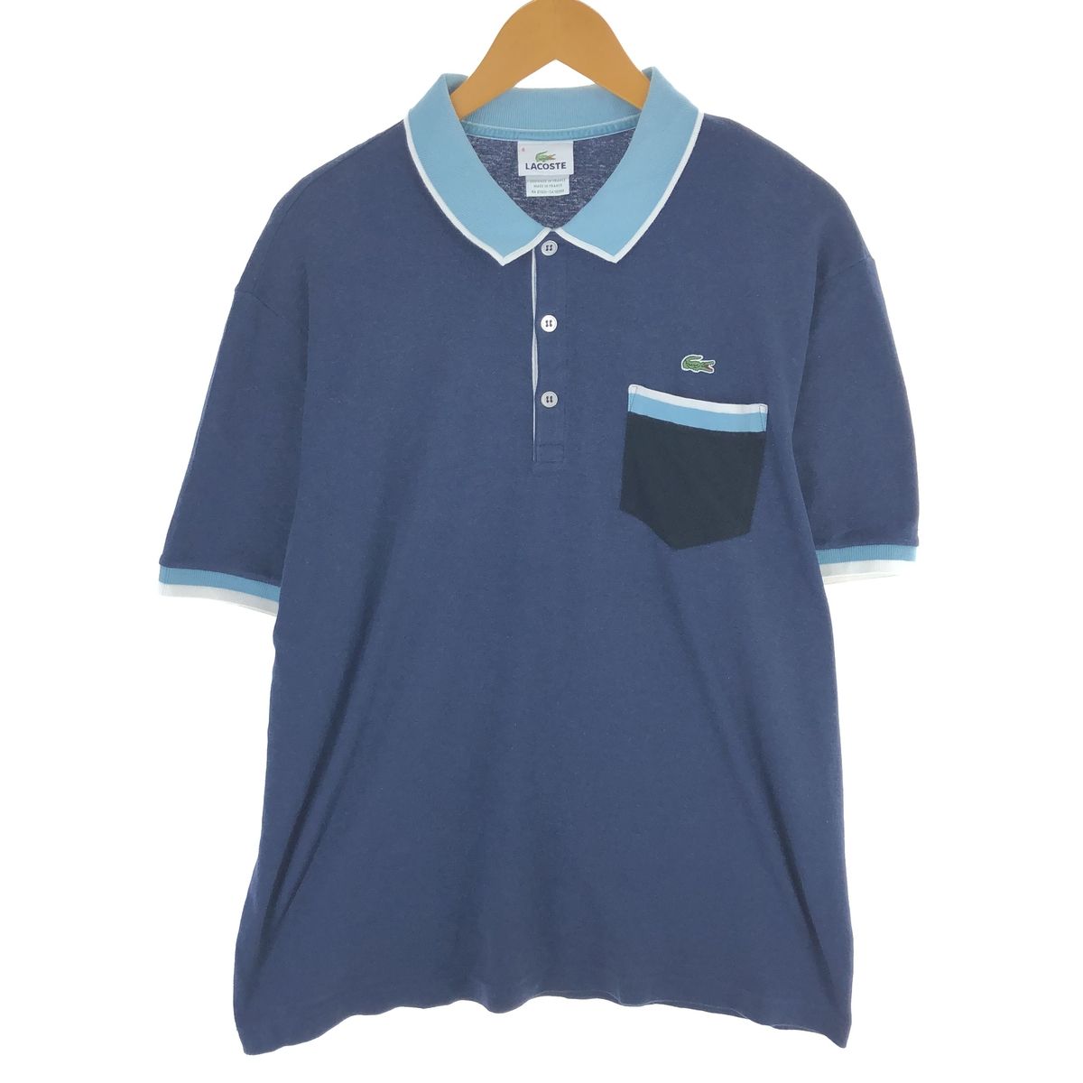 古着 ラコステ LACOSTE CLASSIC FIT 半袖 ポロシャツ メンズM相当 /eaa543059 LACOSTE - 古着 ラコステ LACOSTE CLASSIC FIT 半袖 ポロシャツ