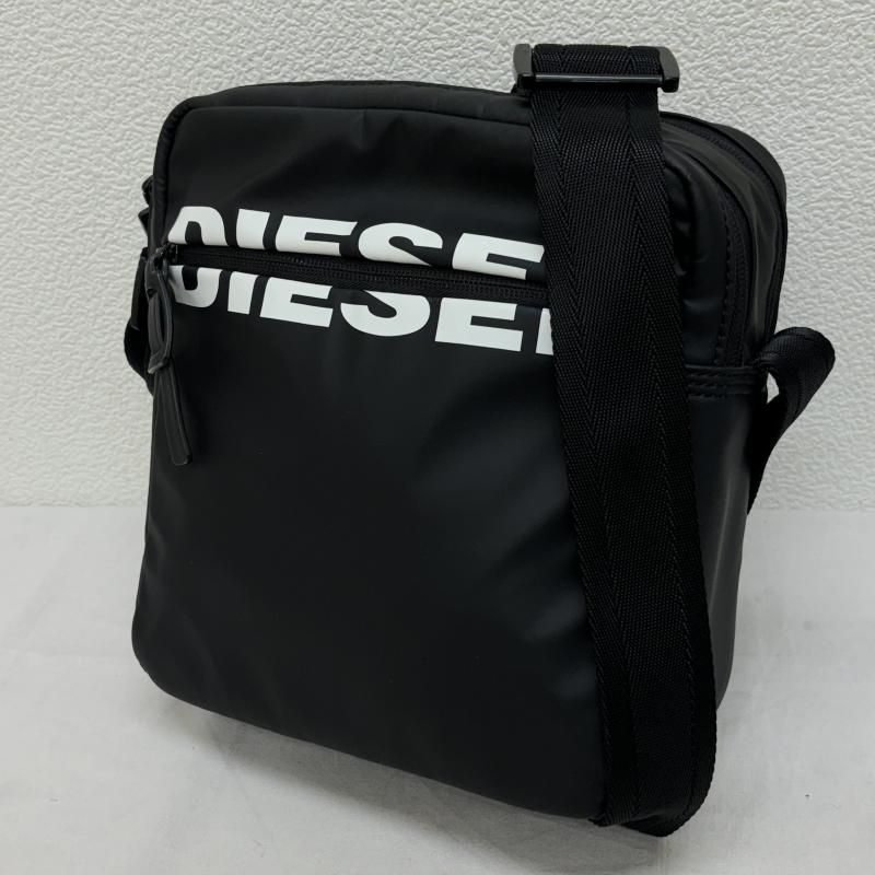 DIESEL ディーゼル ショルダーバッグ ビッグロゴ 2層 ナイロン - メルカリ