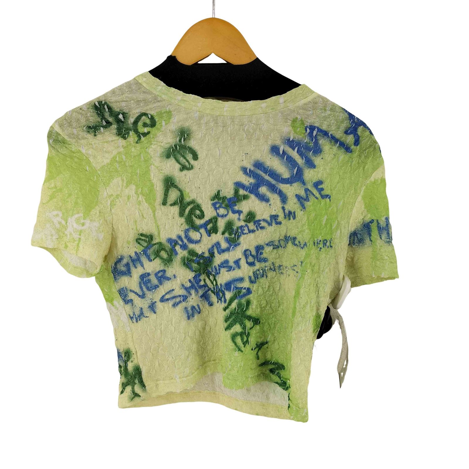 アンダースンベル Andersson Bell JENNY SPRAYED LETTERING Tシャツ レディース import S