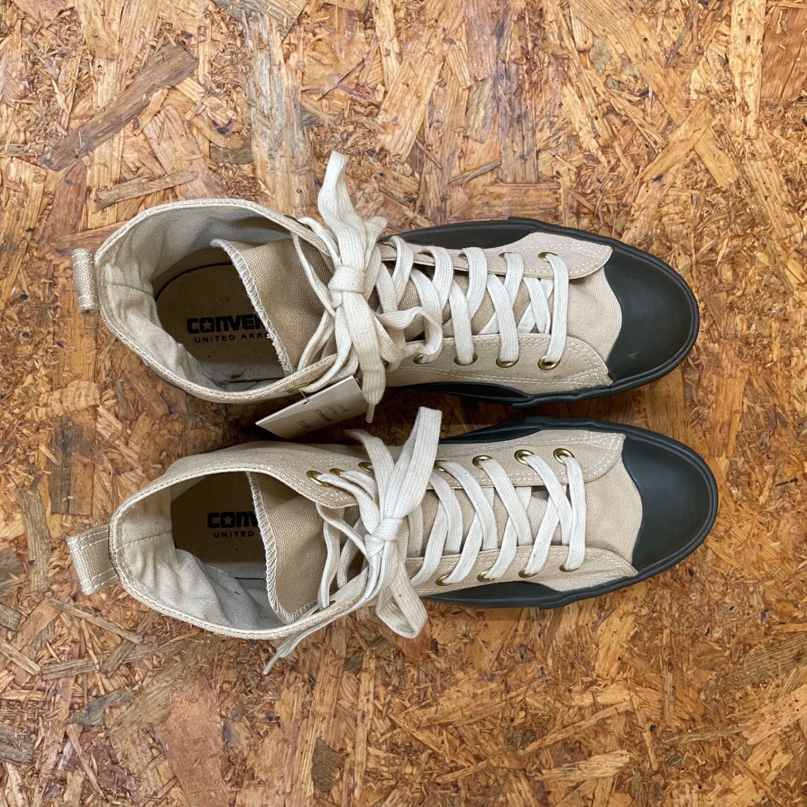 デッドストック CONVERSE UNITED ARROWS 別注 CampSneaker 28cm コンバース ユナイテッドアローズ ハイカット  キャンパス スニーカー L.L.Bean - メルカリ