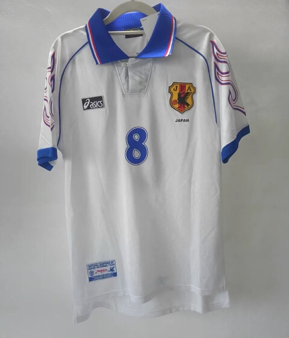 日本代表1998 中田英寿 away フランスワールドカップ 炎モデル