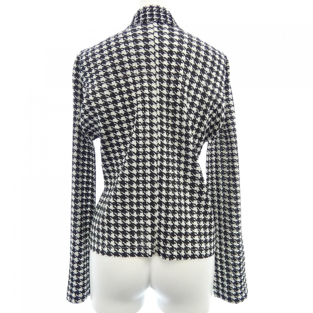 プリーツプリーズ PLEATS PLEASE 2010 千鳥格子 PP01-JD851 7565022 ジャケット