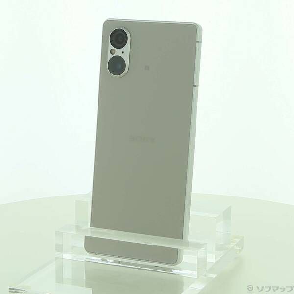 中古品〕 Xperia 5 V 256GB プラチナシルバー XQ-DE44 S2JPCX0 SIM
