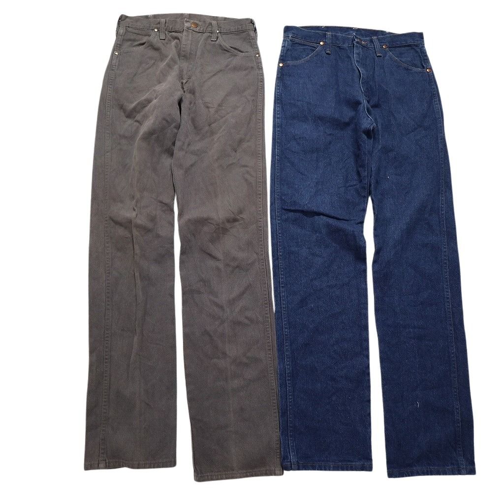 古着卸 Wrangler ラングラー パンツ 8枚セット メンズ 29 30 31 32 フェード 革パッチ ペインター 古着 NC1354 KIN-KAAI_COM