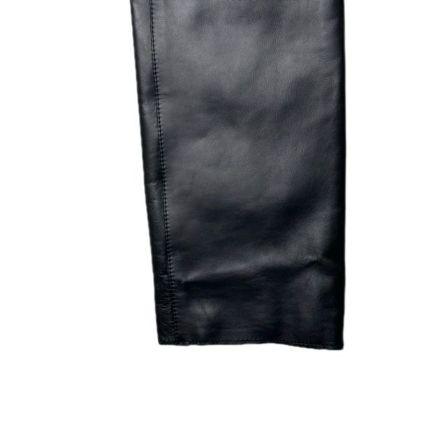 MM6 / 22ss/ボトム/36/レザー/ORN/S52LA0168 エムエムシックス メゾンマルジェラ MM6 Maison Margiela 22SS レザー
