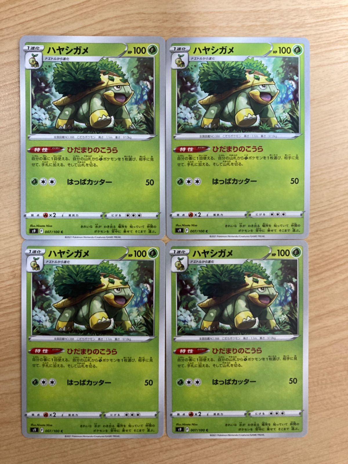 メルカリshops ドダイトス 進化 セット ポケカ ポケモンカード ナエトル ハヤシガメ