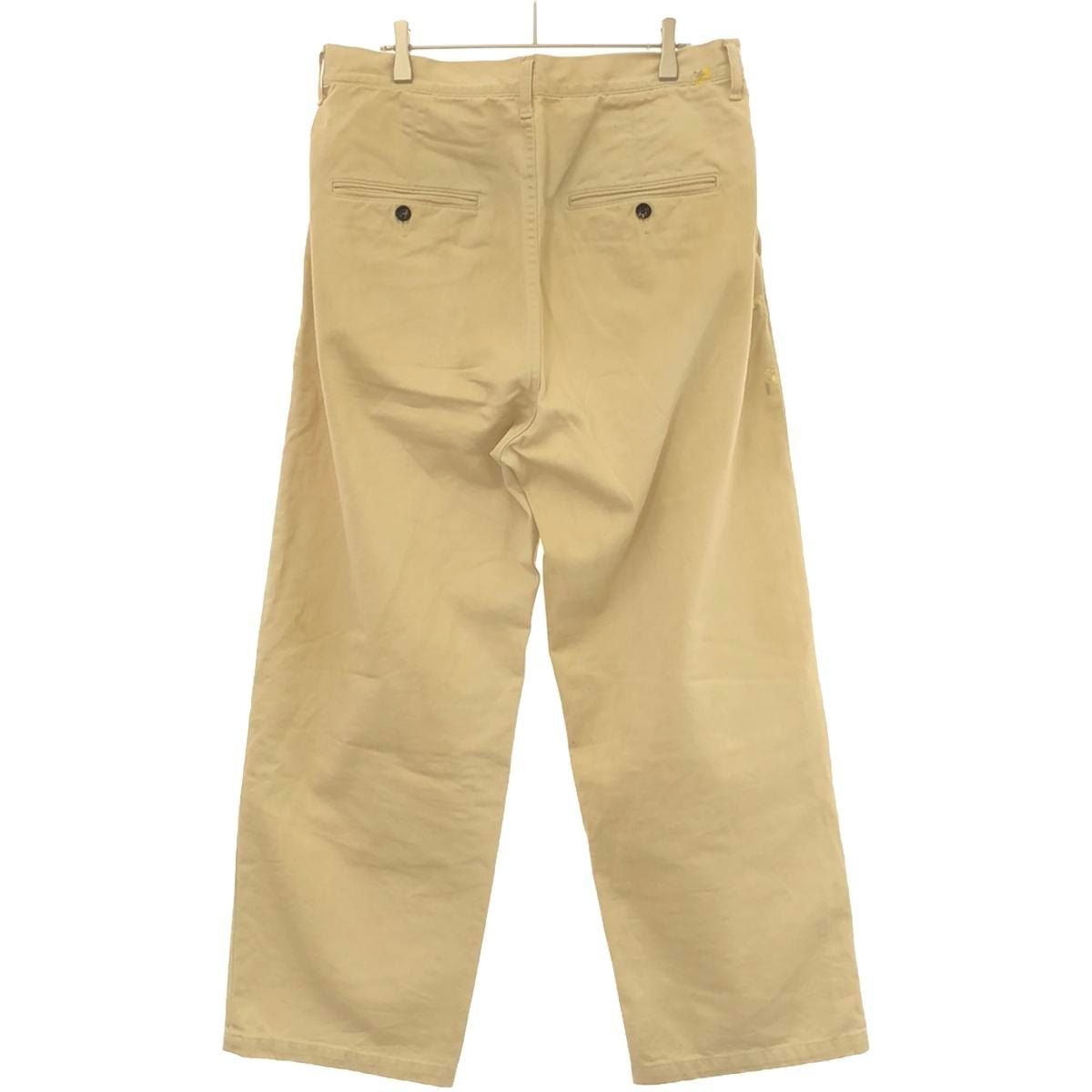 ANCELLM アンセルム 23AW PAINT CHINO TROUSERS ペイント加工チノ