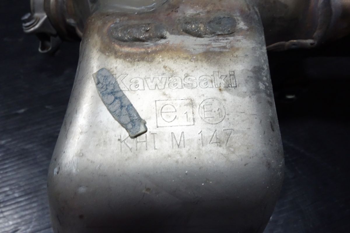 みなさまのご確認用画像 中間パイプ キャタライザー セール 触媒 エキパイ マフラー カワサキ