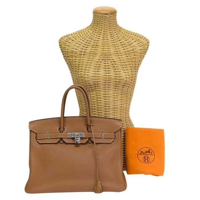 エルメス HERMES バーキン 35 トゴ (レザー) SV金具 □I刻印 (2005年 