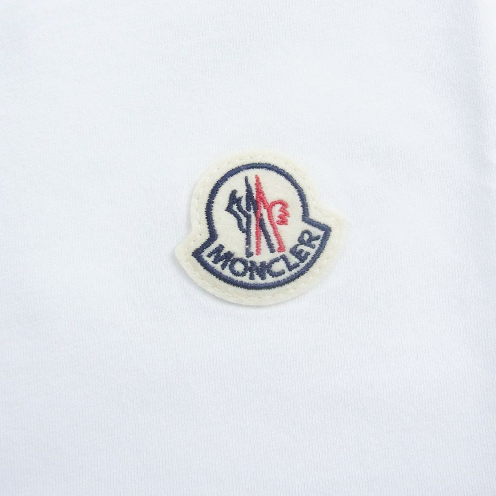 MONCLER モンクレール 25SS K10918C00026 Logo Patch Cotton T