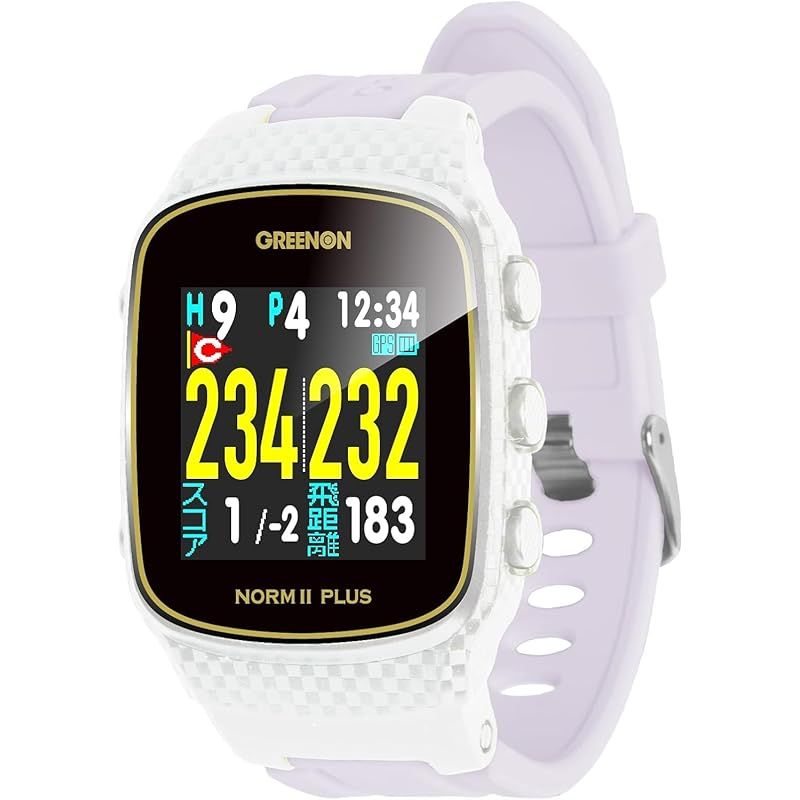 グリーンオン ザゴルフウォッチ ノルムII プラス 腕時計型 GPSナビ