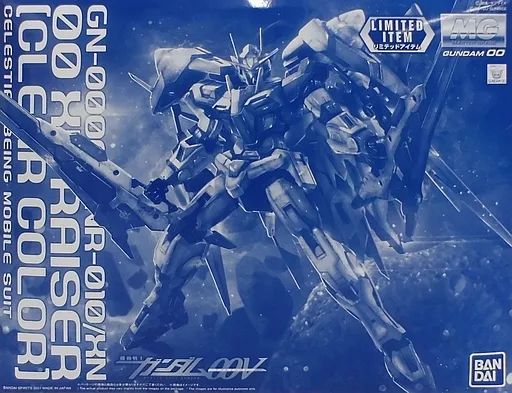 プラモデル 1|100 MG GN-0000 GNR-010|XN ダブルオーザンライザー クリア 機動戦士ガンダム00V ダブルオーブイ GUNPLA EXPO TOKYO 2020開催記念 バンダイ 5061393