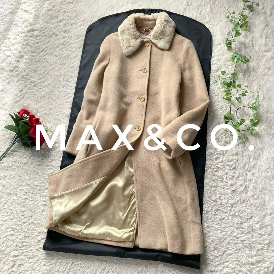 Max&Co. マックスマーラ カシミヤ混 チェスターコート リアル