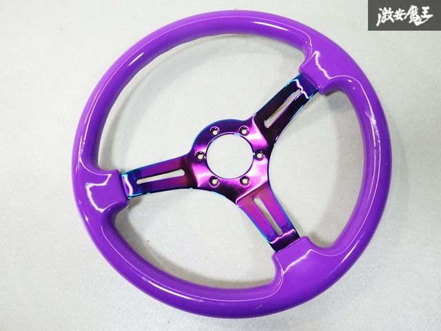 ☆新品☆ 社外 34.5φ ウッド スポーツ レーシング ハンドル