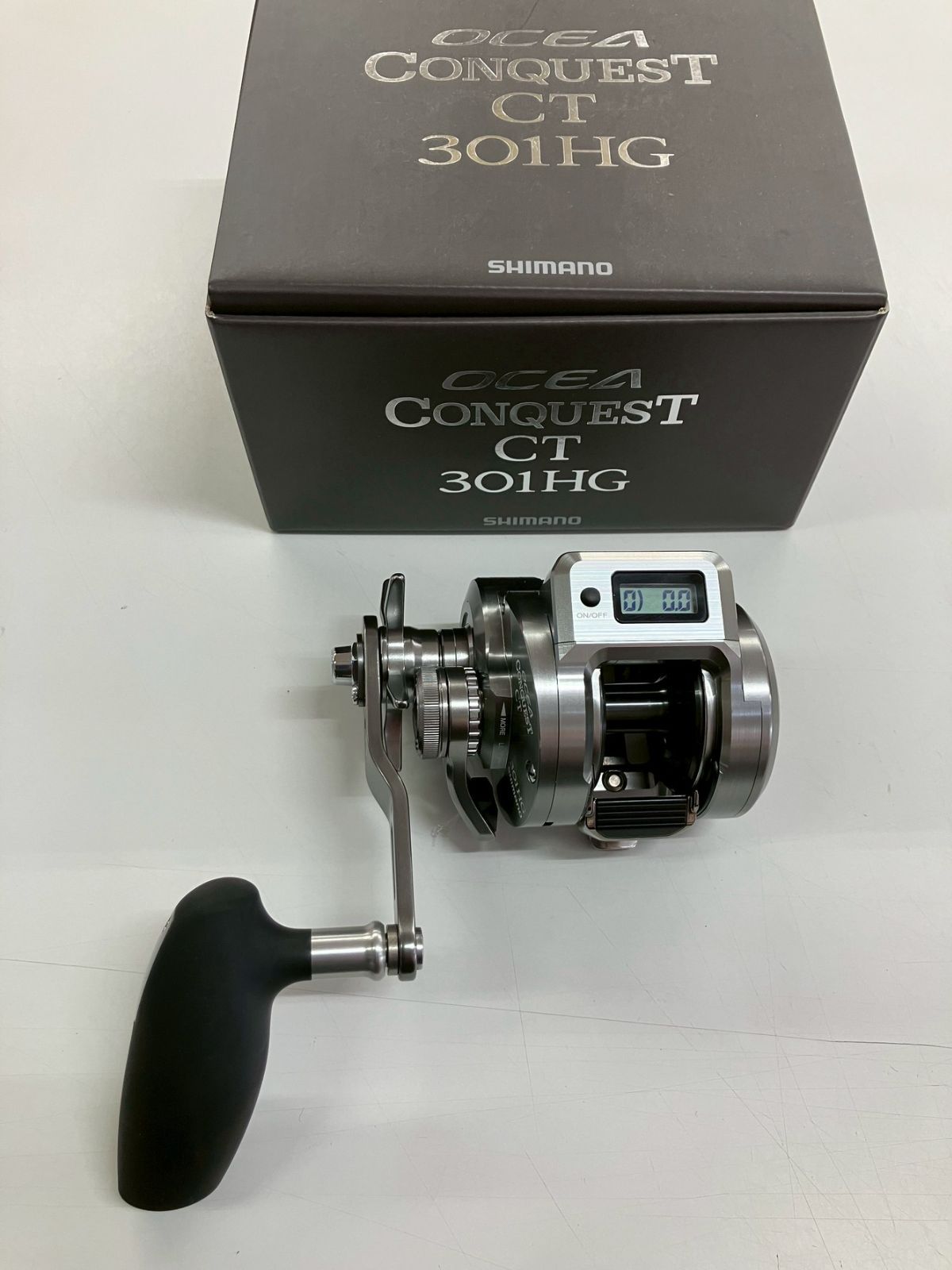 【美品】シマノ　オシアコンクエストct301hg箱あり シマノ オシア コンクエスト 301HG 左 (リール) 価格比較 - 価格.com