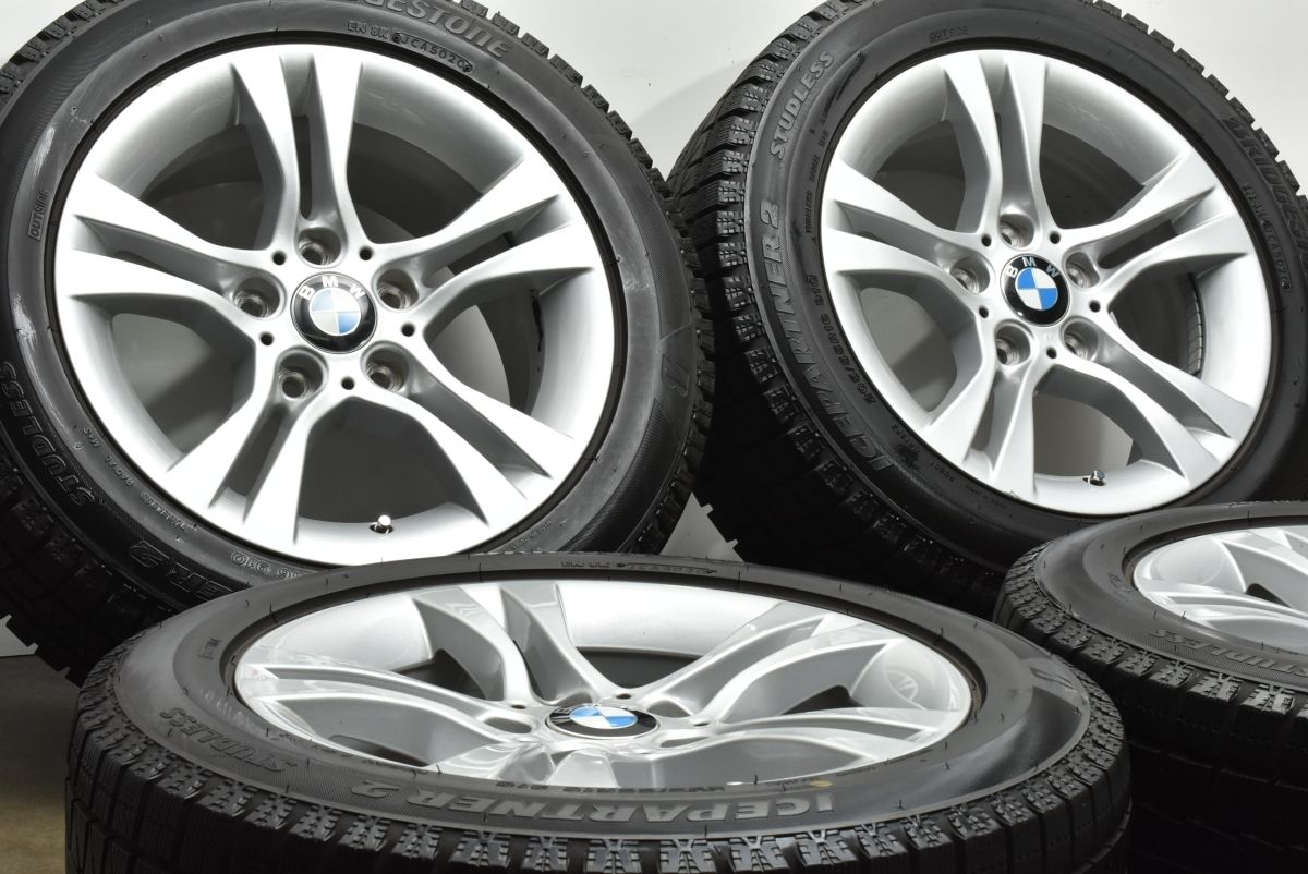バリ溝】BMW E90 3シリーズ 純正 ダブルスポーク 268 16in 7J +31 