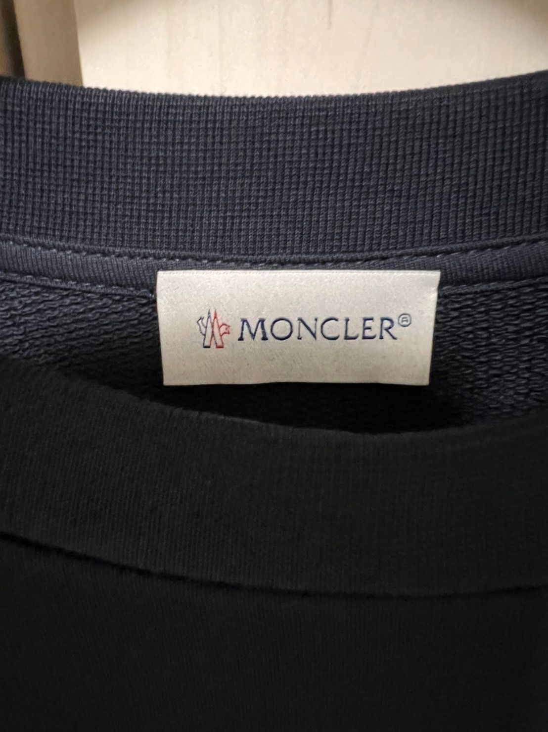 ☆未使用タグ付き・本物保証☆MONCLER レタリングロゴ スウェット S 