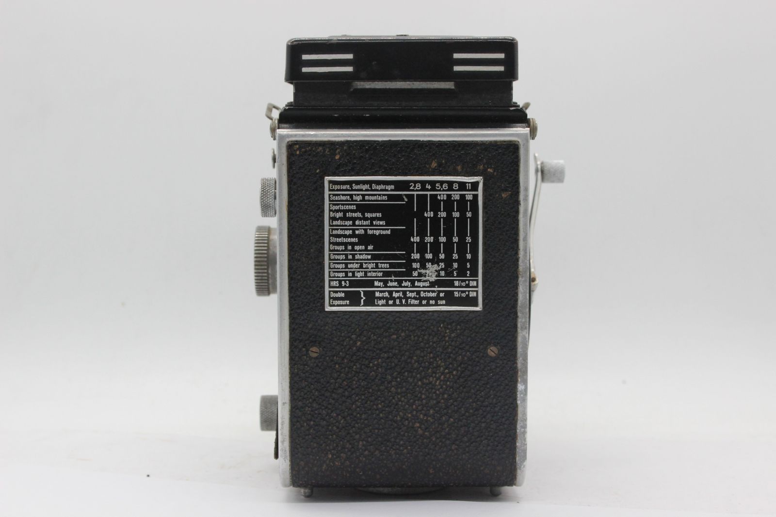 訳あり品】 ローライ Rolleiflex 2.8B Tessar 80mm F2.8 二眼カメラ