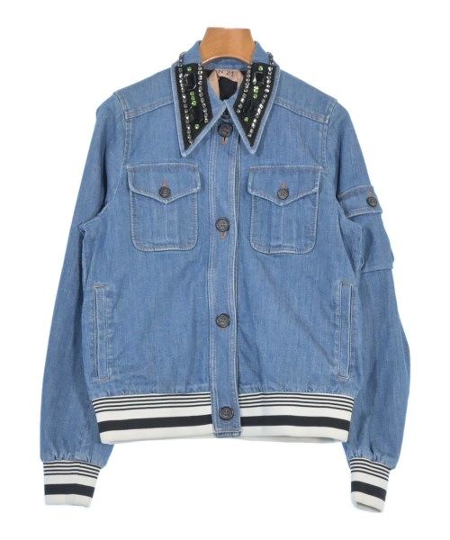 Nﾟ 21 デニムジャケット レディース 【古着】【中古】【送料無料