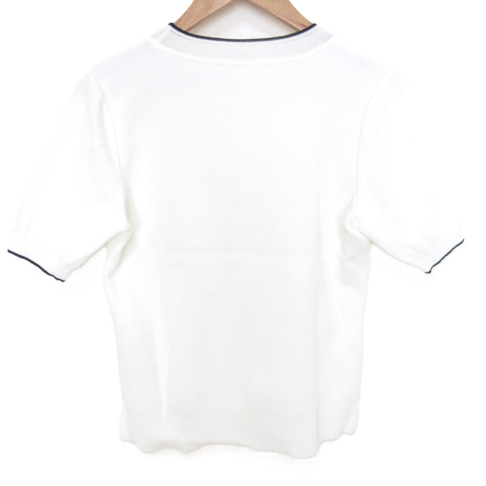 美品 FOXEY フォクシー 2023年モデル NEROLIA 半袖 セーター ニット