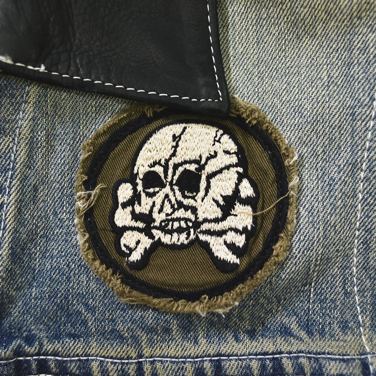 CREATURE FROM THE LIVING デニムジャケット M 中古美品 未使用】 クリーチャー フロム ザ リヴィング CREATURE FROM THE