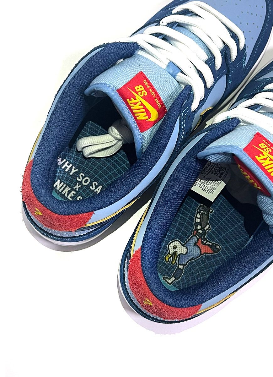 靴 NIKE SB DUNK LOW PRM WSS NIKE公式】SB ダンク LOW 'Why So Sad?' (DX5549-400 / NIKE SB
