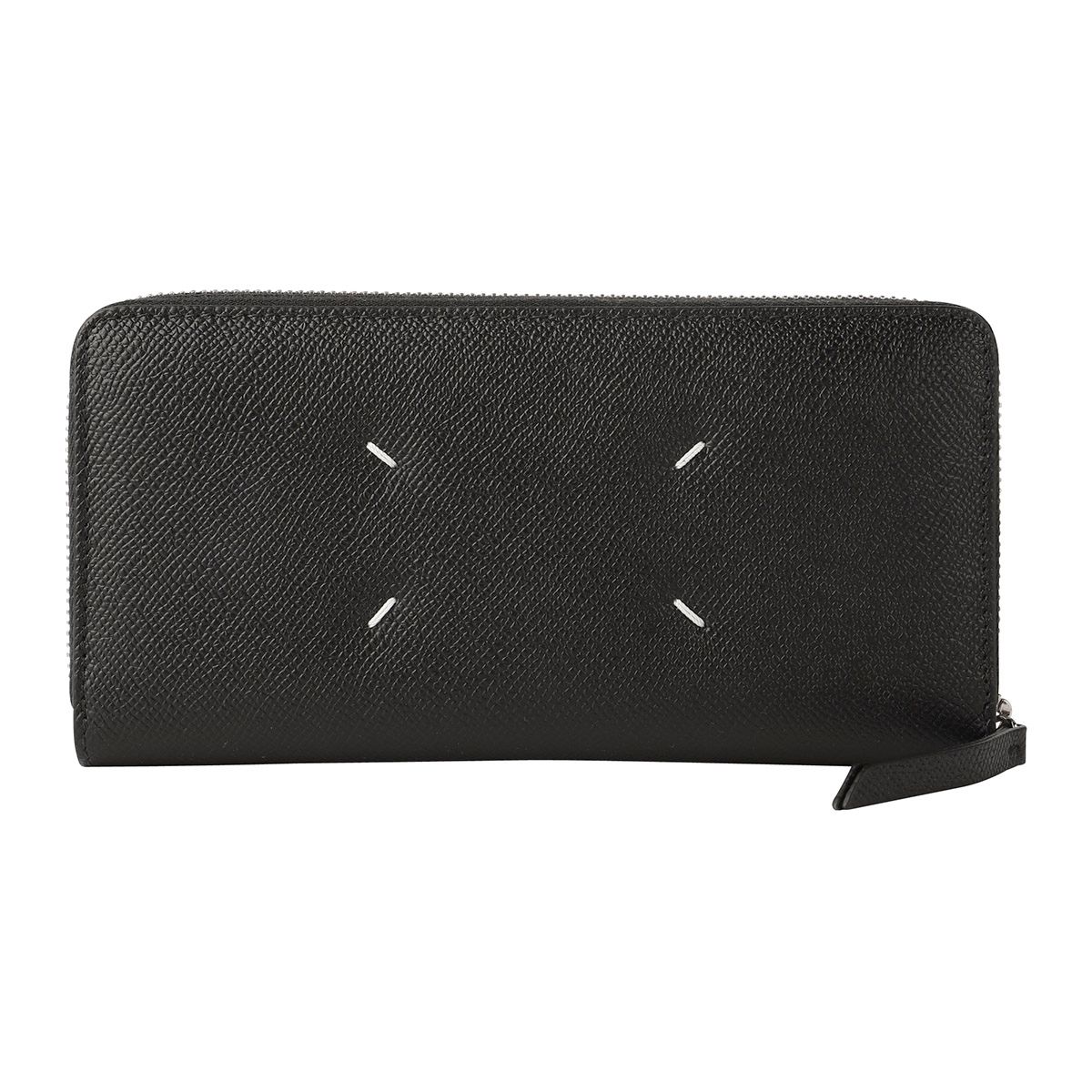 【未使用】メゾンマルジェラ 長財布 4ステッチ ラウンドファスナー ブラック 黒 メゾンマルジェラ 長財布 財布 メンズ レディース 4 ステッチ ラウンド