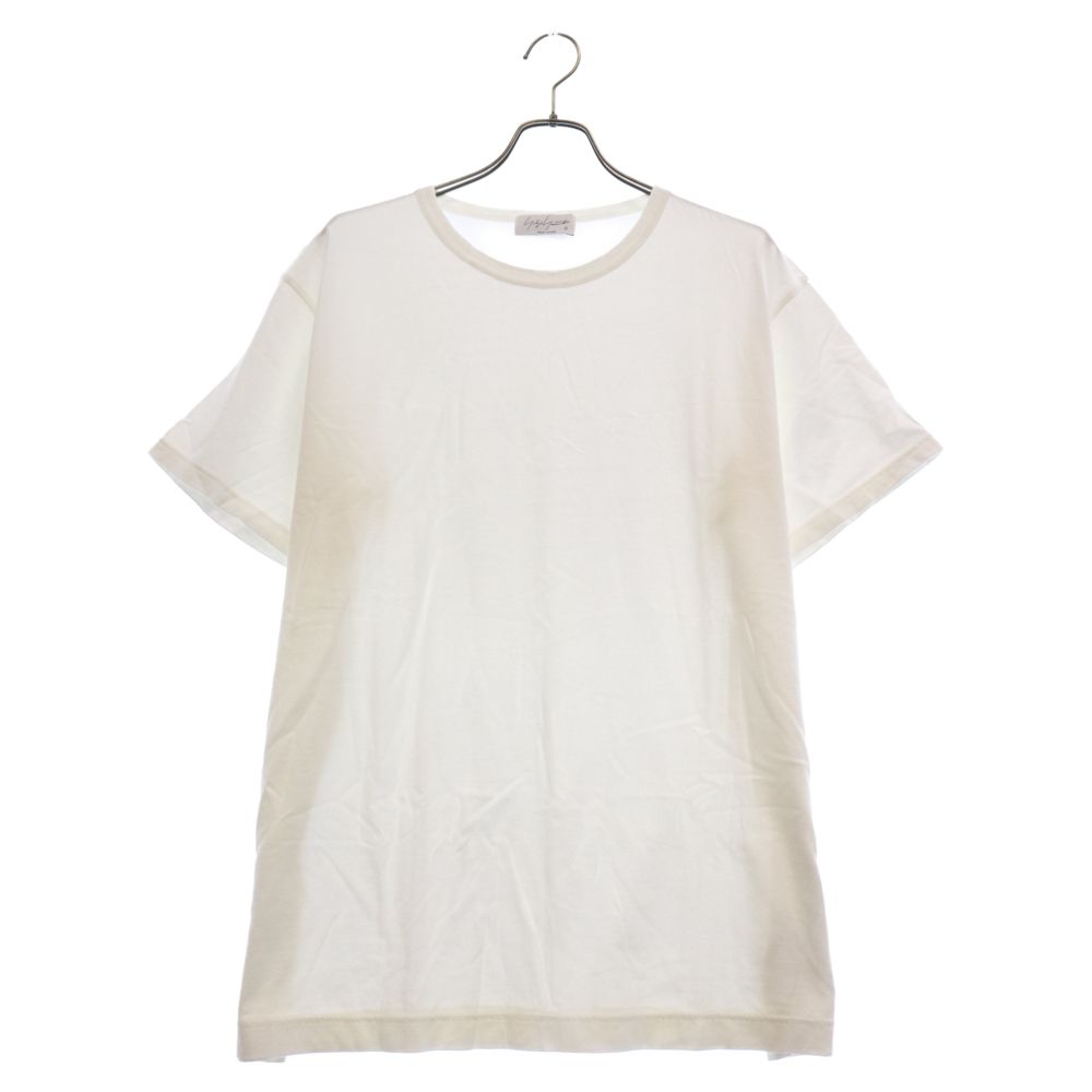 Yohji Yamamoto POUR HOMME (ヨウジヤマモト プールオム) 40 2 MAHABARA ROUND NECK SHORT SLEEVES マハバラ クルーネック 半袖Tシャツ ホワイト HG-T05-071