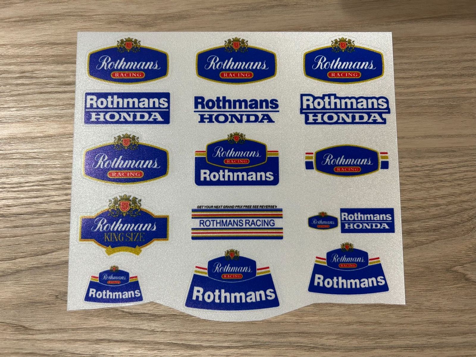 ☆アウトレット☆新品 MotoGP Rothmans NSR ロスマンズ