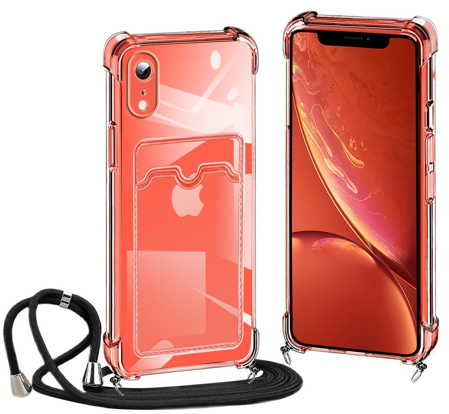 スマホアクセサリー Iphone xr 数量限定】iPhone XR 用 ケース クリア ショルダー iphonexr カバー
