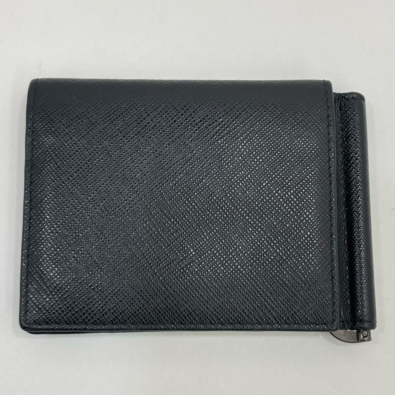 二つ折り財布 PRADA マネークリップ プラダ PRADA 二つ折り 財布