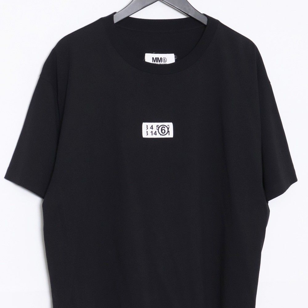 MM6 MAISON MARGIELA ナンバーズモチーフパッチクルーネックTシャツ Mサイズ