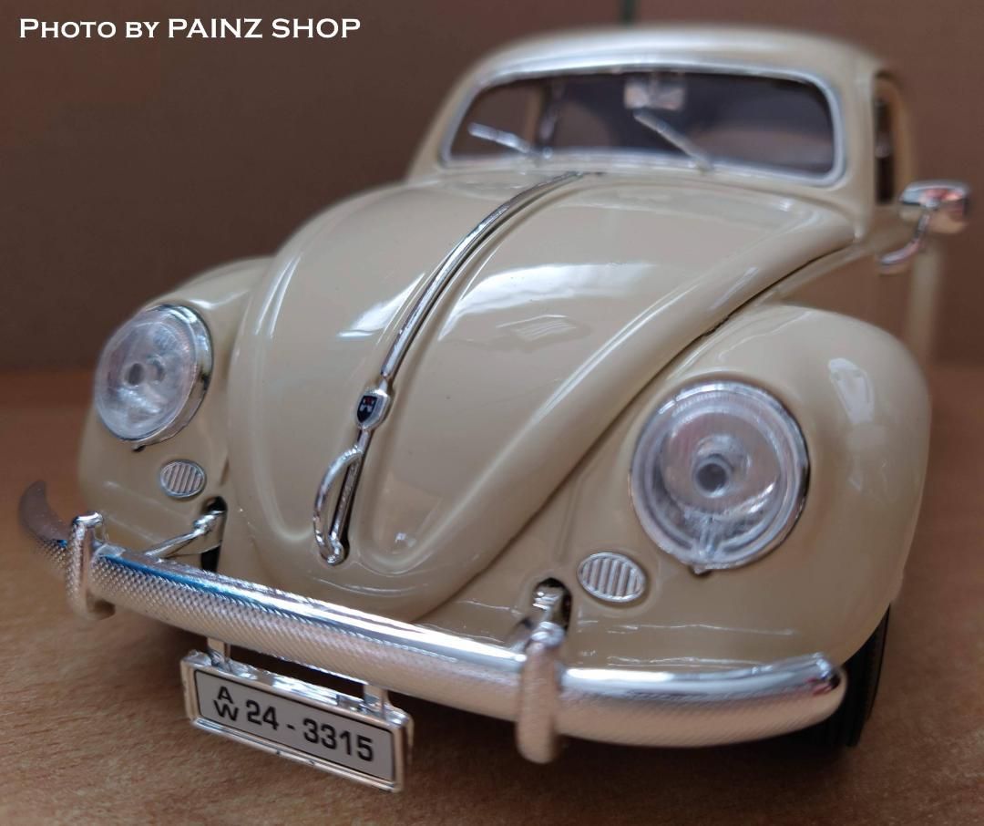 1/18フォルクスワーゲンビートル ベージュ VW BEETLE 1955 1/18フォルクスワーゲンビートル ベージュ VW BEETLE 1955 ダイ